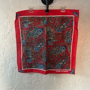 Vintage Bandana Paisley Handkerchief